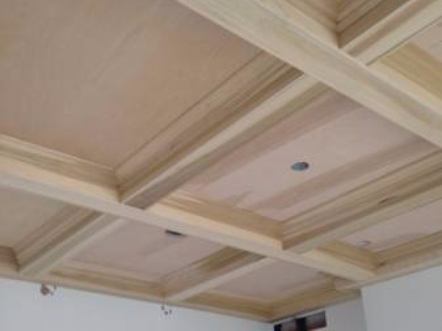 Wood Coffered Ceilings